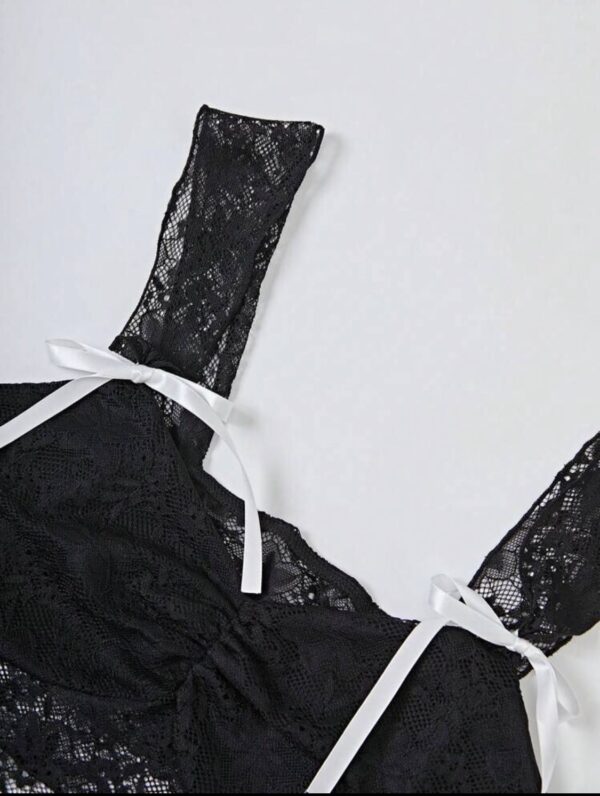 Black Lace Two-Piece Set 🖤✨