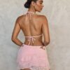 Angel Tide 3-Piece Pink Lace Bikini Set 👼💗🌸