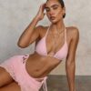 Angel Tide 3-Piece Pink Lace Bikini Set 👼💗🌸