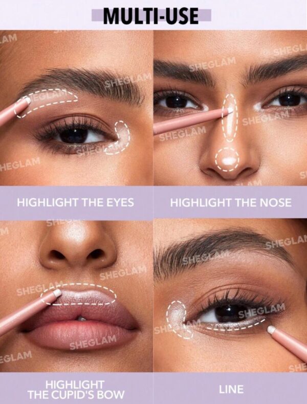 🧚‍♀️SHEGLAM Fairy Wand Precision Highlighter Pencil – Ethereal ✨