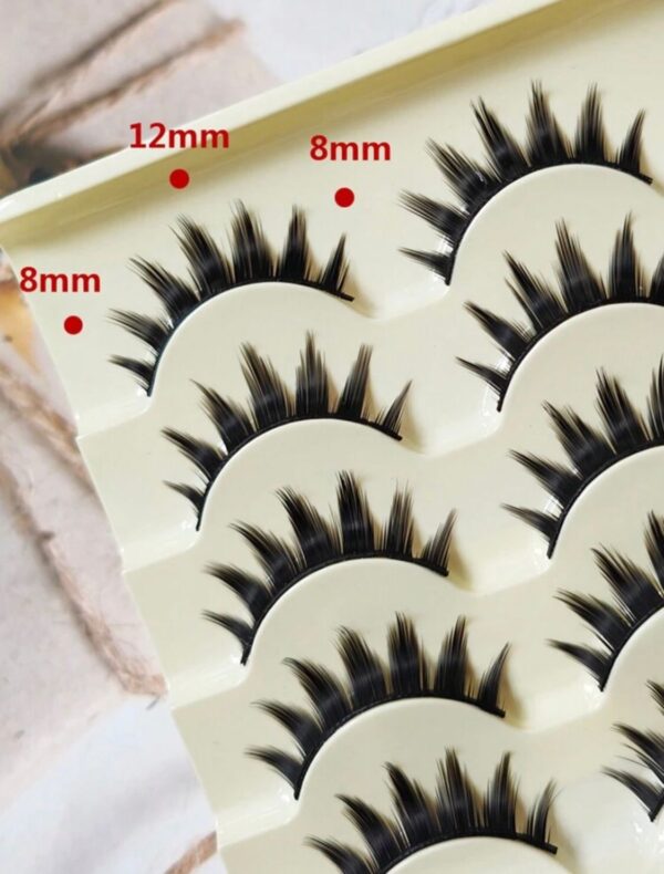 Spiky Manga Lashes 👁️✨🖤