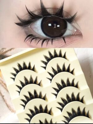 Spiky Manga Lashes 👁️✨🖤