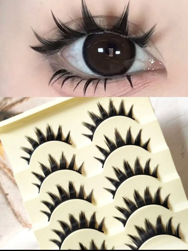 Spiky Manga Lashes 👁️✨🖤