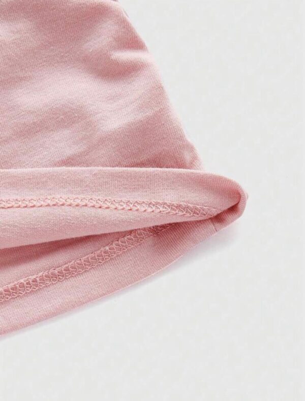 IMG-20250525-WA0048 Pink Cotton Fitted Lace Panel Halter Top ๐ธ๐