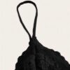 Black Midnight Muse Ruched Lace Cami 🖤✨