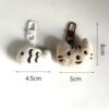🐱🐟 Small Cat & Fish Mini Plush Keychain Set