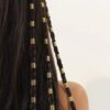 ✨ Gold Color Hair Rings – 20 pcs Set