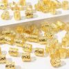 ✨ Gold Color Hair Rings – 20 pcs Set