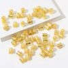 ✨ Gold Color Hair Rings – 20 pcs Set