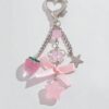 Berry Star Charm Keychain 🍓🌟🎀