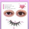 5 Pairs Manga Spiky Lashes – Wispy & Fluffy Anime Look ✨👁️
