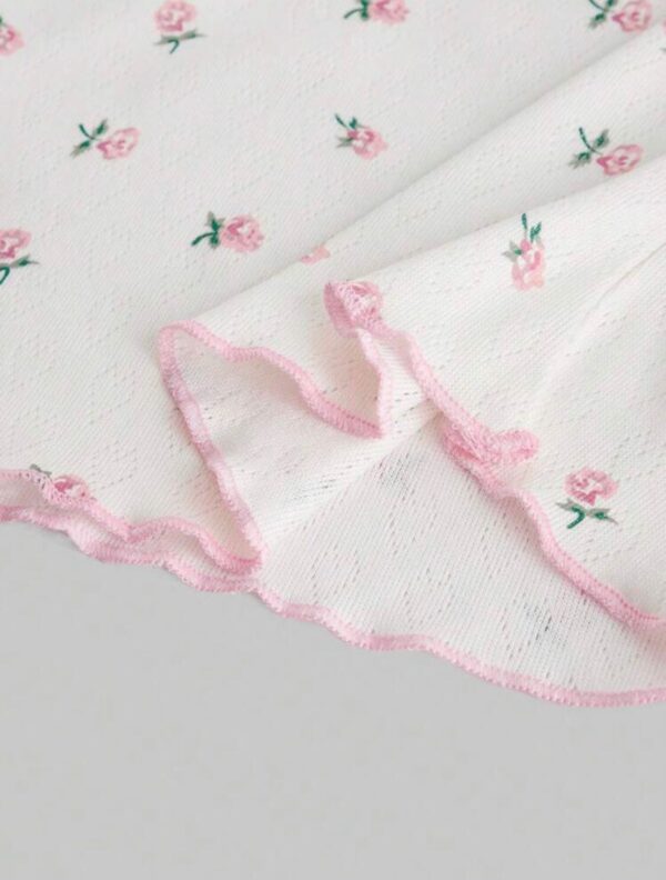 💖🎀 Sweetheart Bow Crop Tee – Pink Fairy Edition 🍓🌷