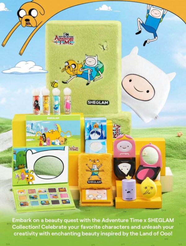 🌈✨ Adventure Time x SHEGLAM Full Makeup Collection 🎨💖