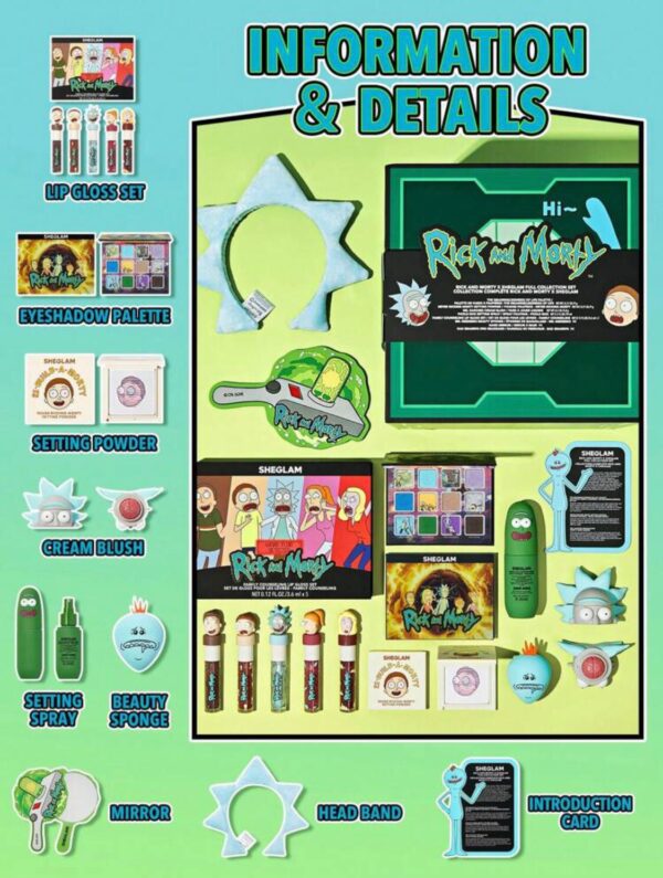 🛸💚 Rick and Morty x SHEGLAM Full Makeup Collection 👽✨