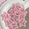 🌸✨ Pink Star Hair Clips (6 pcs) 🎀⭐